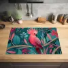 Kaketoe - Tropische bladeren - Tak Inductie beschermer vinyl 3mm klein -sfeer5