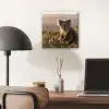 Koala - Bladeren - Ochtendlicht aluminium wit klein -sfeer5