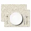 Abstract - Modern - Beige Placemat vinyl groot 368 -zzsfeer2_Kitchenyeah-website