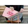 No rain no flowers - Bloem - Roze laptophoes neopreen klein -tas