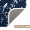 Grafisch - Bloesemtak - Blauw WCmat klein 1009 -USP_AntislipNL