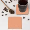 Oranje - Strepen - Patroon onderzetter kurk middel 366 -sfeer2