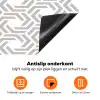 Grafisch - Patroon - Modern Inductie beschermer vinyl 3mm klein 276 -zzzzzzz-td-onderkant