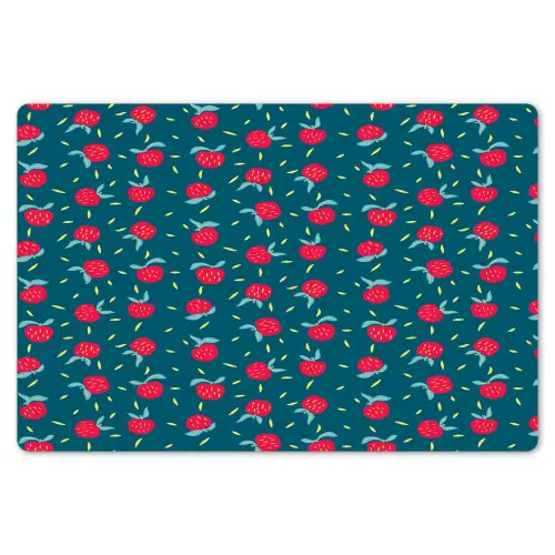 Blauwgroen - Appels - Vruchten Placemat vinyl groot 368 -zzsfeer1_Kitchenyeah-website