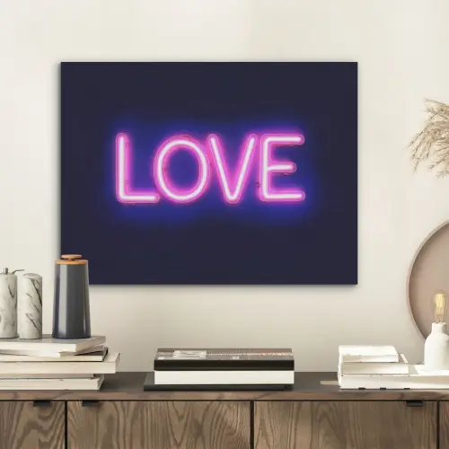 Neon - Love - Valentijn PET vilt klein -sfeer1
