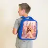 Prinses - Roze - Kasteel Kinderrugzak - Blauw middel -sfeer2