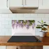 Blauwe regen - Bloemen - Paars keuken achterwand spatscherm klein -sfeer2