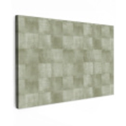 Vlakken - Rustiek - Groen Tuinposter op houten frame 2 cm dik klein 845 -3d