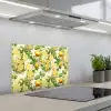 Citroen - Drankje - Glas - Munt keuken achterwand spatscherm klein 900 -3d_schuin