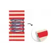 Sardines - Rood en beige strepen fotobehang vinyl groot -3d