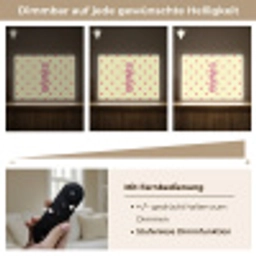 Swag - Roze - Stippen - Geel Light Box met batterij (Wandlamp) middel -USP_dimbaarDE