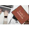 Tequila texted you - Glas - Vierkanten - Oranje laptophoes neopreen klein -bureau
