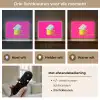 Mok - Wolken - Roze - Minimalitisch Light Box met batterij (Wandlamp) middel -USP_lichtkleurNL