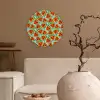 Watermeloen - Zomers - Fruit Wandcirkel plexiglas klein 852 -sfeer1