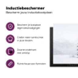 Fijnsparren - Sneeuw - Winter - Landschap - Stilte Inductie beschermer vinyl 3mm klein -zzzzzzz-cc-usp