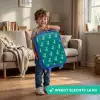 Tyranosaurus specs Kinderkoffer - Blauw klein -sfeer2_NL