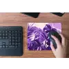 Bladeren - Paars - Tropisch - Abstract muismat rubber klein -toetsenbord