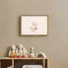 Meisje - Basketbal - Oranje - Planten Light Box met batterij (Wandlamp kind) middel -sfeer2_kind