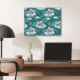 Koala's - Betoverend - Blauw PET vilt klein 837 -sfeer5