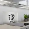 Zonnebril - Dalmatiër - Wijnglas - Tong keuken achterwand spatscherm klein -3d_schuin