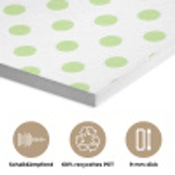 Dots - Klassiek - Groen PET vilt klein 837 -closeup_DE