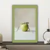 Groen - Appel - Strikje canvas 2cm klein -sfeer6
