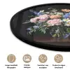 Pastel - Bloemen - Glazen - Vaas Fotolijst rond zonder passe partout klein -closeup_NL