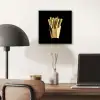 Friet - Goud - Chrome - Eten aluminium wit klein -sfeer5
