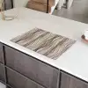 Golven - 3D - Crème Inductie beschermer vinyl 3mm klein 276 -sfeer8