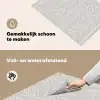 Klassiek - Visgraat - Grijs Inductie beschemer met haakjes klein 777 -ky-schoon-nl
