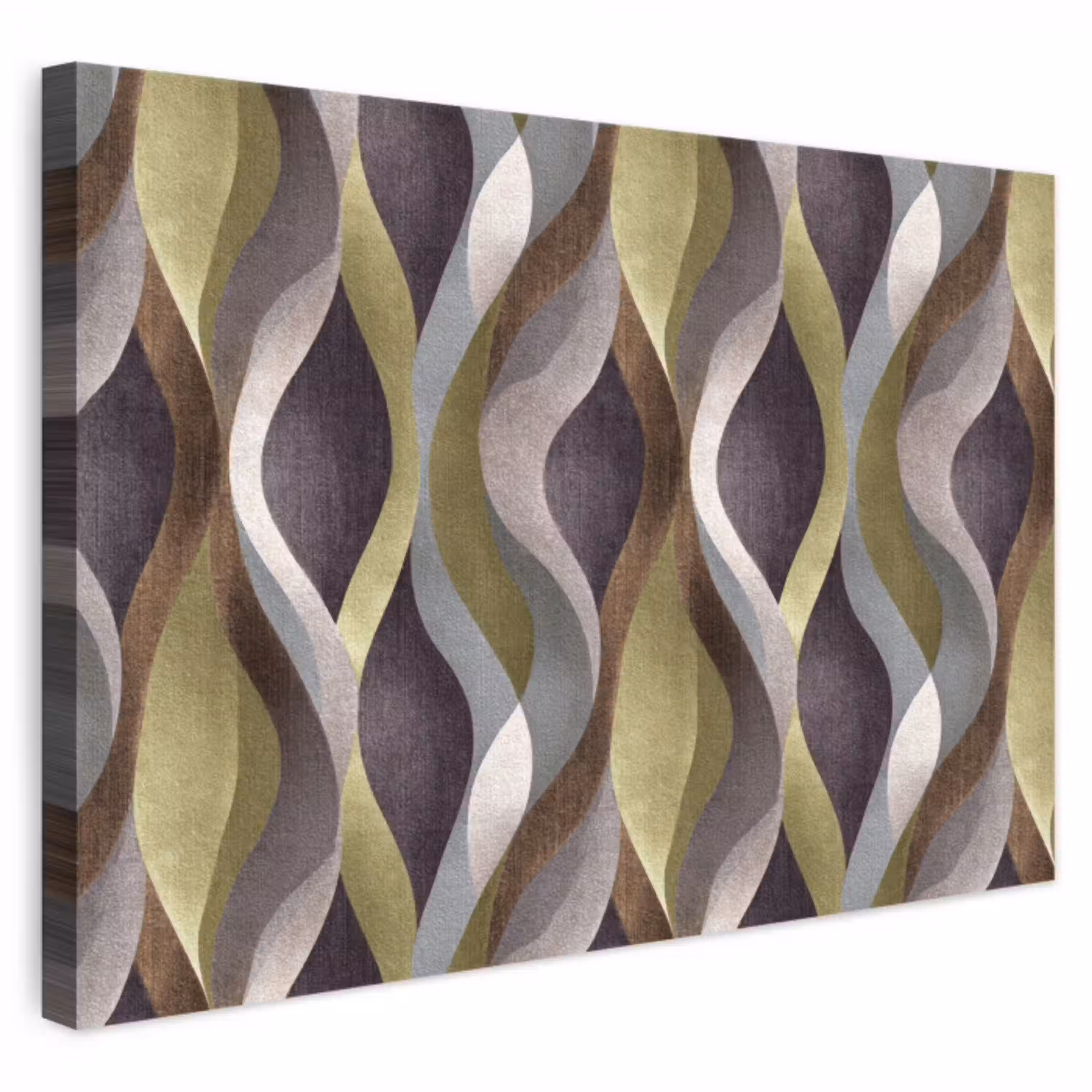 Retro - Banen - Kleurrijk canvas 2cm klein 34 -3d