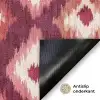 Diamantvormen - Roze - Patroon - Textuur Deurmat klein 898 -antislip_NL