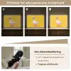 Eend - Zonnebril - Geel Light Box met batterij (Wandlamp) middel -USP_dimbaarNL