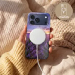 Lavendel - Veld - Natuur - Paars Toughcase MagSafe Apple iPhone 17 Pro Max klein -USP_MagsafeV