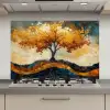Boom - Natuur - Goud - Modern keuken achterwand spatscherm klein -3d_website