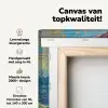 Graffiti - Mona Lisa - Streetart - Da Vinci canvas 2cm klein -zzzsfeer2_topdoek