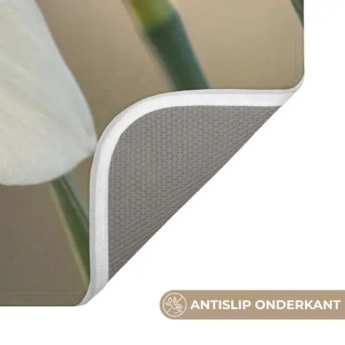Narcis - Bloem - Minimalistisch Badmat klein -USP_AntislipNL