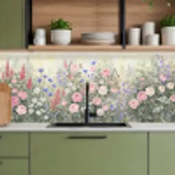 Bloemen - Tuin - Natuur - Kleurrijk keuken achterwand 2 middel -sfeer3