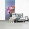 Bloemen - Paars - Overloop - Meeldraden fotobehang vinyl groot -slaapkamer