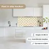 Waaier - Motief -  Goud keuken achterwand 2 middel 871 -sfeer4_NL