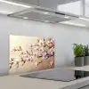 Bloesemtakken - Schilderachtig - Roze keuken achterwand spatscherm klein -3d_schuin