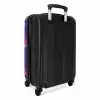 Paarse Eenhoorn in Magische Omgeving Koffer - NBS - Handbagage middel -achterkant