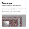 Spat - Abstract - Waterverf - Multi Muismat XXL klein 681 -sfeer5