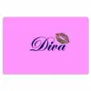 Diva - Lip - Panterprint - Roze Placemat vinyl groot -zzsfeer1_Kitchenyeah-website