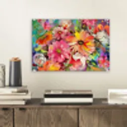 Bloemen - Kunst - Schilderij - Botanisch plexiglas 5mm klein -sfeer1