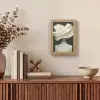 Vrouw - Beige - hoed Light Box met kabel (Tafellamp) klein -sfeer2