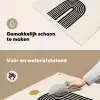 Minimalistisch - Zwarte boog - Gouden cirkel Inductie beschemer met haakjes middel -ky-schoon-nl