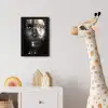 Vrouw - Bladgoud - Zwart - Goud - Luxe fotolijst zwart zonder passe partout klein -usfeer4_kinderkamer