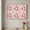 Drakenfruit - Patroon - Roze Textielframe - compleet frame klein 947 -sfeer2