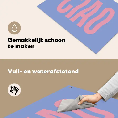 Ciao - Roze - Blauw - Golvend Inductie beschemer met haakjes klein -ky-schoon-nl